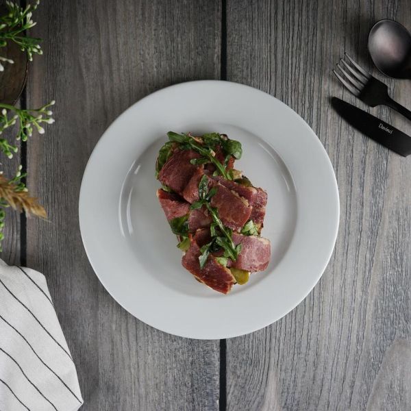 Тарелка d 23,2 см h2 см белая фарфор Glory Eco P.L. Proff Cuisine [4]