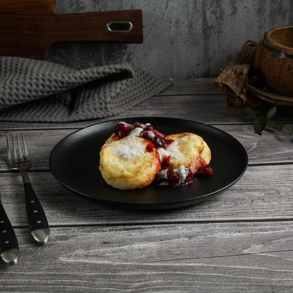 Тарелка d 20,6 см h2 см Black Sand Fine Plus Noble [6]