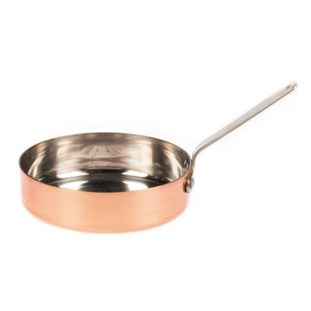 Сковорода для подачи 11 см h3 см 220 мл круглая Copper нерж. цвет медь P.L. Proff Cuisine