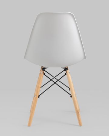 Стул Eames Style DSW светло-серый x4