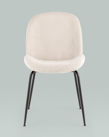 Стул Beetle вельвет бежевый