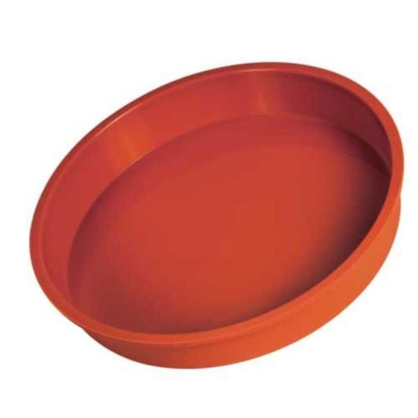 Форма кондитерская круглая d 24 см, h 4,2 см силикон P.L.