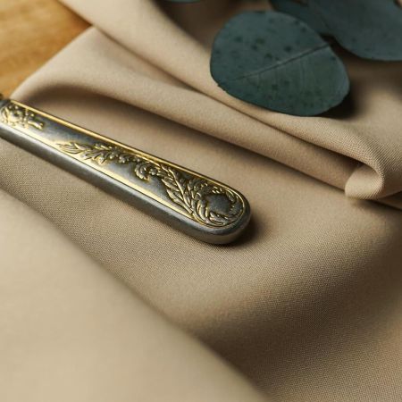 Нож столовый 24,5 см матовый с золотом Lord Vintage Style P.L. Proff Cuisine [12]