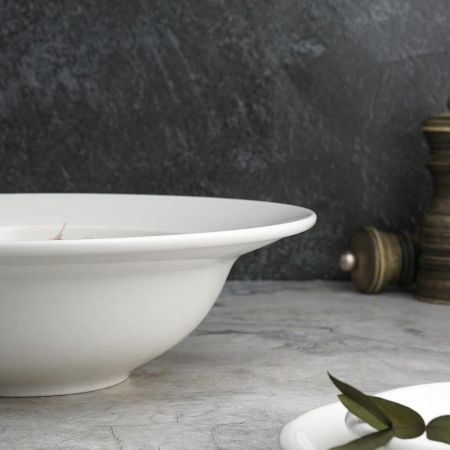 Тарелка глубокая 1000 мл d 27 см h8 см белая фарфор P.L. Proff Cuisine [3]