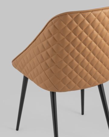 Стул Бланш экокожа коричневый