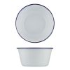 Салатник 1500 мл d 18,6 см h9,4 см Blue Rim эмалированая сталь SUNNEX [1]