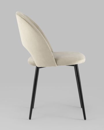 Стул Меган велюр бежевый