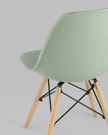 Стул Eames DSW серо-зеленый x4