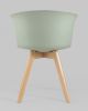 Стул Blossom с подушкой серо-зеленый