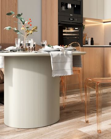 Стол обеденный Ballet 120*75 серый