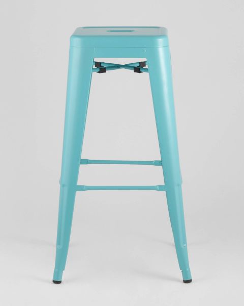 Стул барный TOLIX голубой матовый