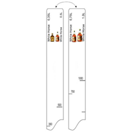Барная линейка White Horse (375мл/500мл/750мл/1л), P.L. Proff Cuisine