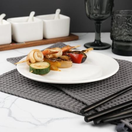 Тарелка d 20,5 см белая фарфор P.L. Proff Cuisine [12]