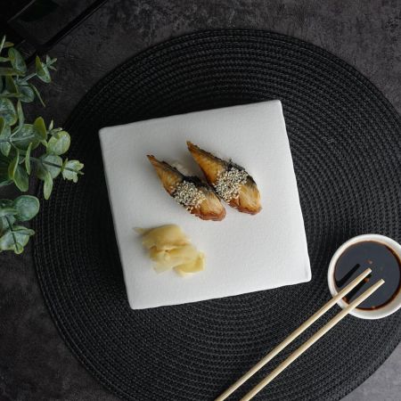 Блюдо квадратное 16*16 см h5,4 см White Matt Panasia P.L. Proff Cuisine [2]