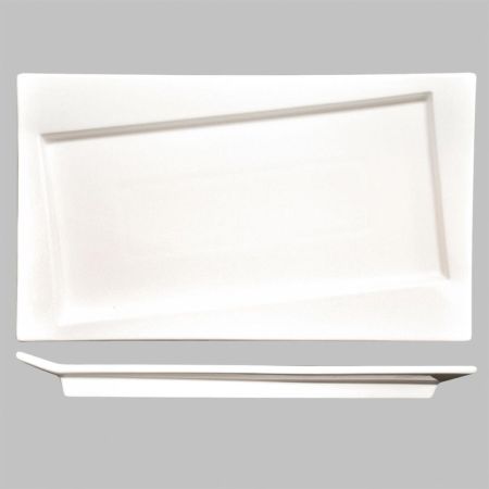 Блюдо со смещенным дном 25*14,5 см, P.L. Proff Cuisine [6]