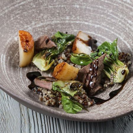 Салатник 300 мл 16*14 см h5,2 см Brown Untouched Taiga P.L. Proff Cuisine [6]