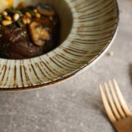 Тарелка глубокая 450 мл d 23 см h8,5 см для пасты, для супа Legna By Bone Innovation [6]