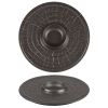 Блюдо круглое d 25 см c емкостью для соуса Black Raw Stellar P.L. Proff Cuisine [1]