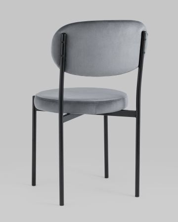 Стул Бриф NEW велюр серый