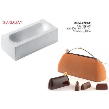 Форма кондитерская Silikomart GIANDUIA/1 25*8 см, h 9 см, силикон, Италия