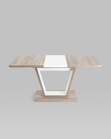 Стол Vector 120-160*80 дуб анкона/белый