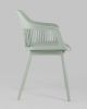 Стул Crocus с подушкой серо-зеленый