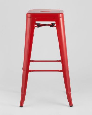 Стул барный TOLIX красный глянцевый