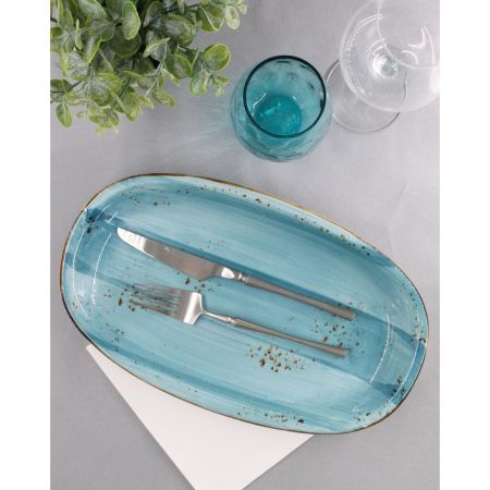 Вилка столовая 21 см матовая цвет серебро PVD 1920-Silvery P.L. [12]