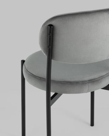 Стул Бриф NEW велюр тёмно-серый