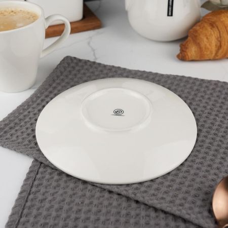 Чайная пара 275 мл белая d 9 см h9 см фарфор P.L. Proff Cuisine [4]