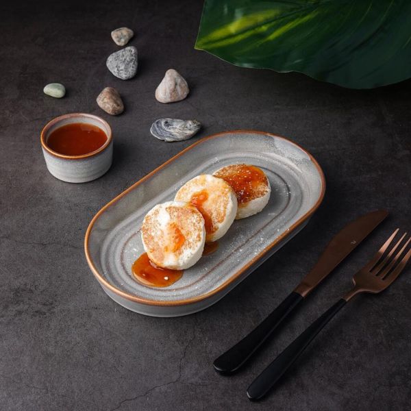 Блюдо овальное 24*13,8 см h2,8 см Evolution Mont Blanc P.L. Proff Cuisine [4]