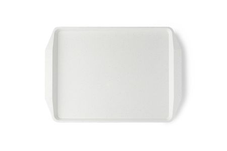 Поднос 42*30 см. белый мрамор поверхность классик MGprof /1/10/1140/