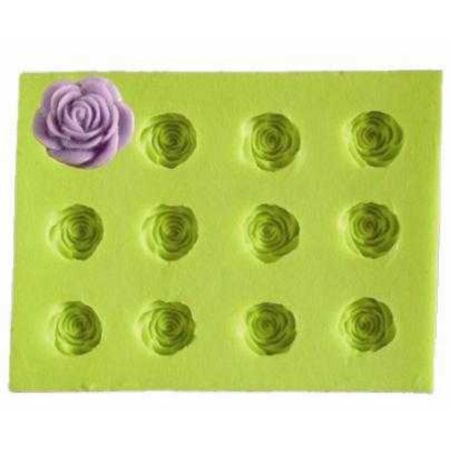 Форма кондитерская "Розы" 8*6 см (1,0 см) силикон P.L.