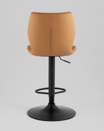 Стул барный Dome экокожа коричневый 2 шт