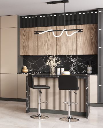 Стул барный Малави LITE черный