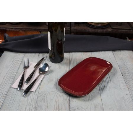 Блюдо овальное 29,2*14*2 см Evolution Dark Red P.L. Proff Cuisine [1]