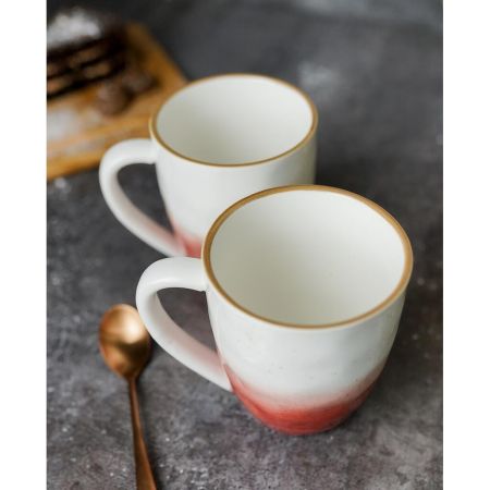 Кружка 450 мл красная d 9 см h11 см фарфор "The Sun Eco" P.L. Proff Cuisine [4]