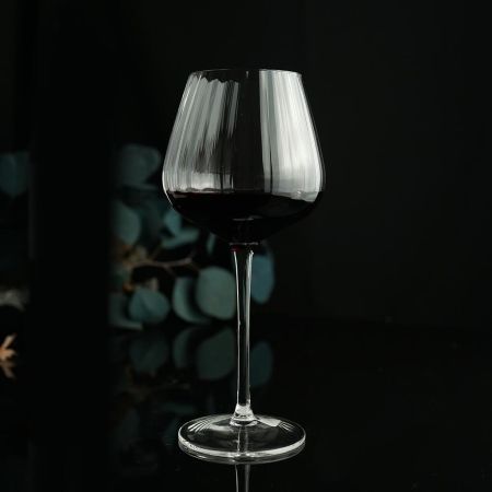Бокал для вина 550 мл "Optical" d 10 см h23 см P.L. - BarWare [6]