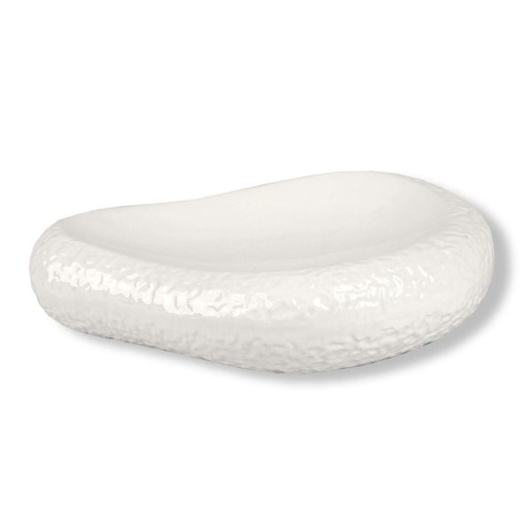 Блюдо для подачи 25,8*20,5 см h5,5 см Organic белое фарфор P.L. Proff Cuisine [3]