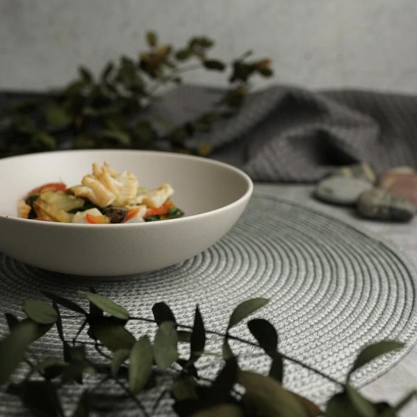 Салатник 500 мл d 17 см h5 см Light Grey Noble [6]