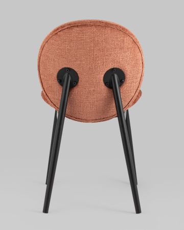 Стул Эллиот ткань альпака терракотовый 2 шт.