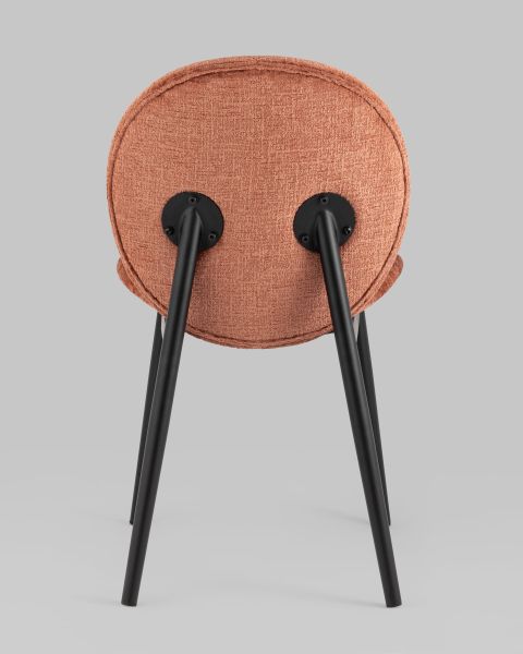 Стул Эллиот ткань альпака терракотовый 2 шт.