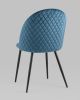 Стул Lilly велюр сине-зеленый