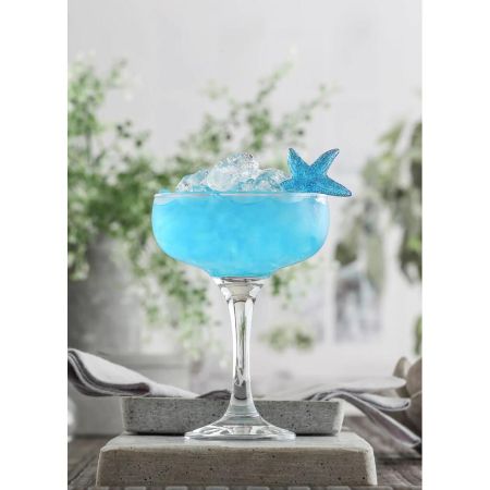 Бокал блюдце для шампанского 235 мл "Мискет" d 9,6 см h13,5 см LAV [6]