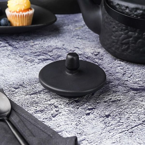 Чайник 750 мл d 12,5 см h9 см с ситом Black Raw Stellar P.L. Proff Cuisine [1]