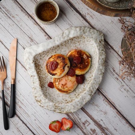 Блюдо овальное 28*24 см h3,4 см Brown Spider Silk P.L. Proff Cuisine [4]