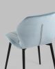 Стул Эдвин велюр пыльно-голубой