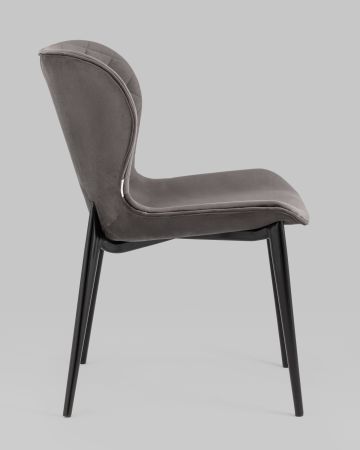 Стул Гамми велюр темно-серый