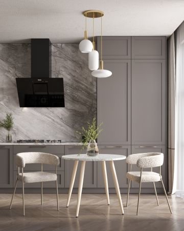 Стул обеденный Dambo серый