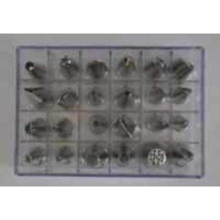 Набор кондитерских насадок 24 шт нерж. P.L. Proff Cuisine